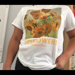 Sunflowers Van Gogh Tee